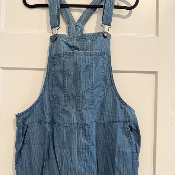 NWT Aerie Train Stripe Overalls Women's Small - Picture 3 of 8